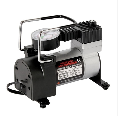 سعر جيد ضاغط هواء MetaL ذو اسطوانة واحدة مع مضخة يدوية 140PSI للسيارة الانترنت