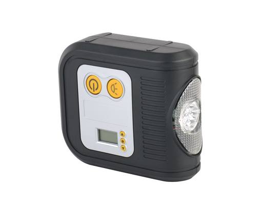 شاشة رقمية ضاغط هواء سيارة محمول لضخ إطارات السيارة مع ضوء LED