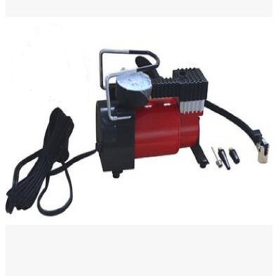 سعر جيد مضخة إطارات صغيرة أحادية الأسطوانة DC12v مضخم هواء معدني مضخم إطارات للشاحنة الانترنت