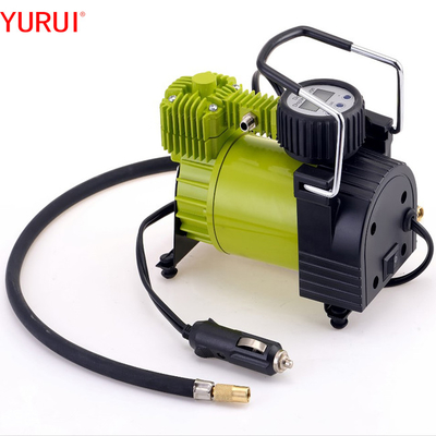 سعر جيد مضخة الإطارات المعدنية المحمولة للسيارات ضاغط الهواء DC12V مع مصباح السجائر الانترنت