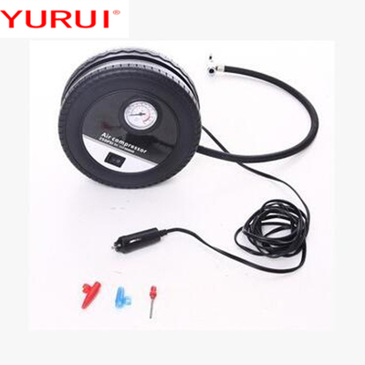 سعر جيد بلاستيك محمول DC12v إطارات السيارات ضاغط الهواء تضخم مع سدادة مدخن السجائر الانترنت
