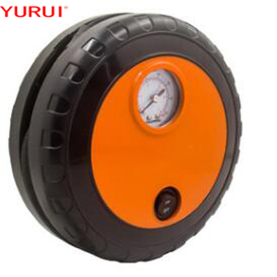 مضخة ضخ الإطارات الكهربائية البلاستيكية ABS للسيارات DC12V مع مصباح السجائر